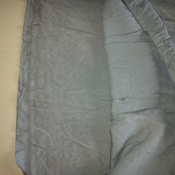 NWT Paper Crane Blue Crochet  Dress Lined  Elastic Waist| Size Large BOHO CHIC - Picture 4 of 4